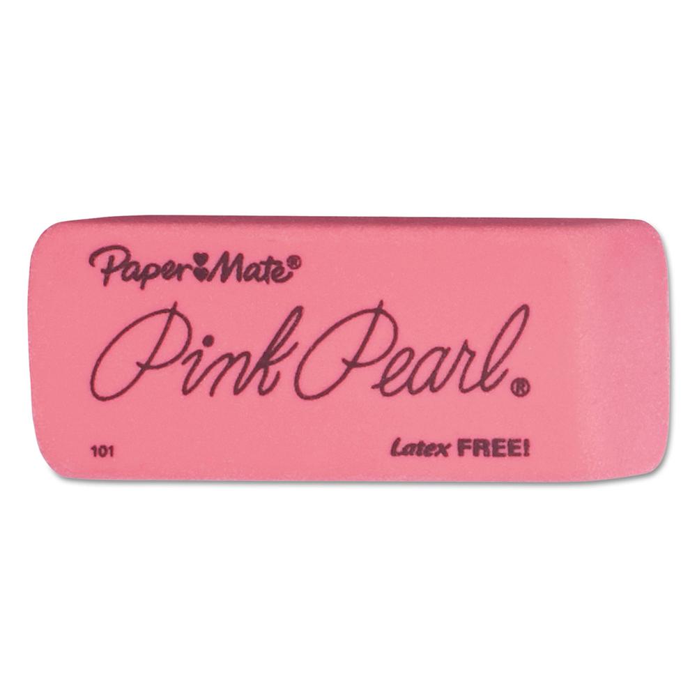 Pink Pearl, Large Pink Eraser - Each