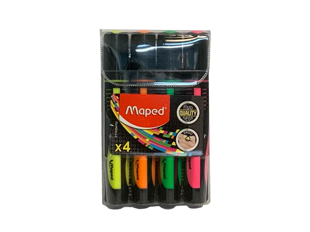 Maped Highlighter 4 Pack