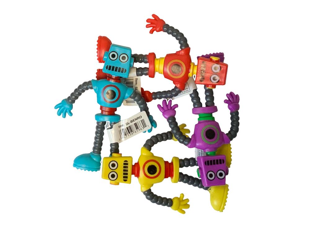 Bendable Robot Toy - 12/bg