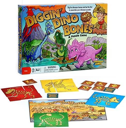 Diggin` Dino Bones - Puzzle Game