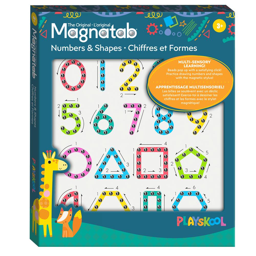 Playskool Magnatab Numbers & Shapes