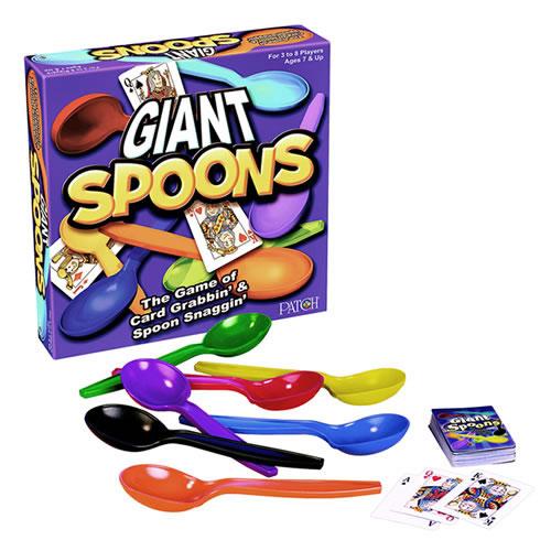 Giant Spoons - The Game Of Card Grabbin’ And Spoon Snaggin’!