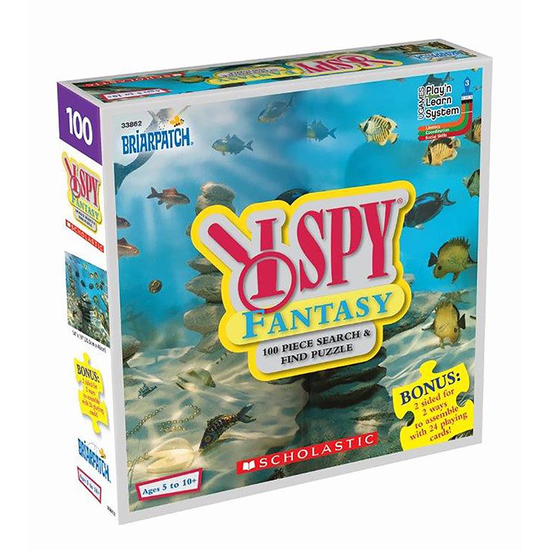 I Spy: Fantasy Puzzle, 100 Piece Search And Find Puzzle