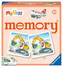  My First Memory Game : Vehicles Matching Game - 24 Large Tiles