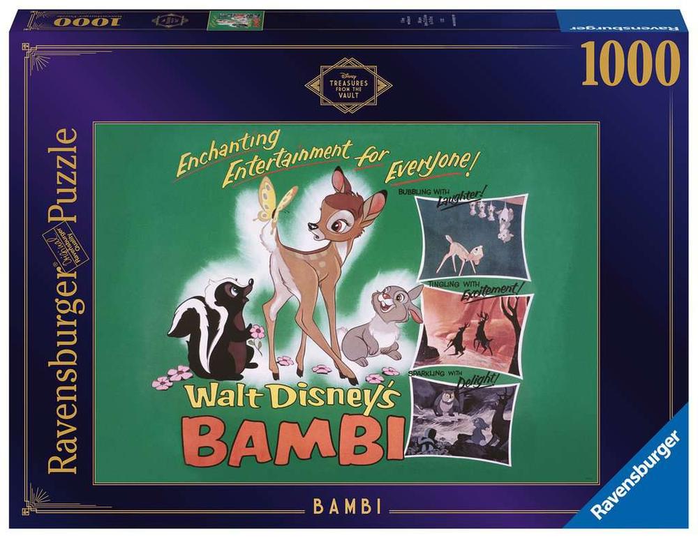 Disney Vault:  Bambi - 1000 Pc Puzzle