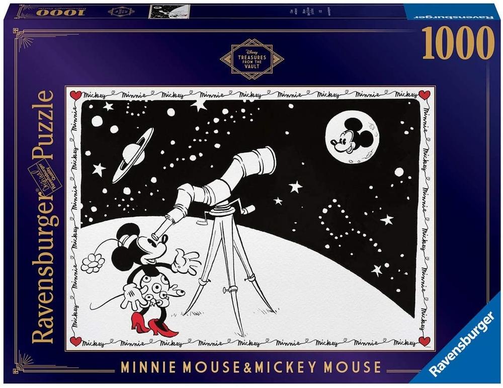 Disney Vault:  Minnie & Mickey Sweethearts - 1000 Pc Puzzle