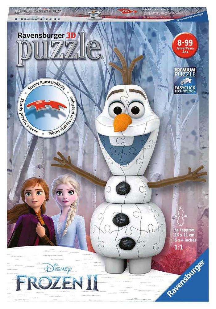 3d Frozen Ii Olaf Puzzle           D