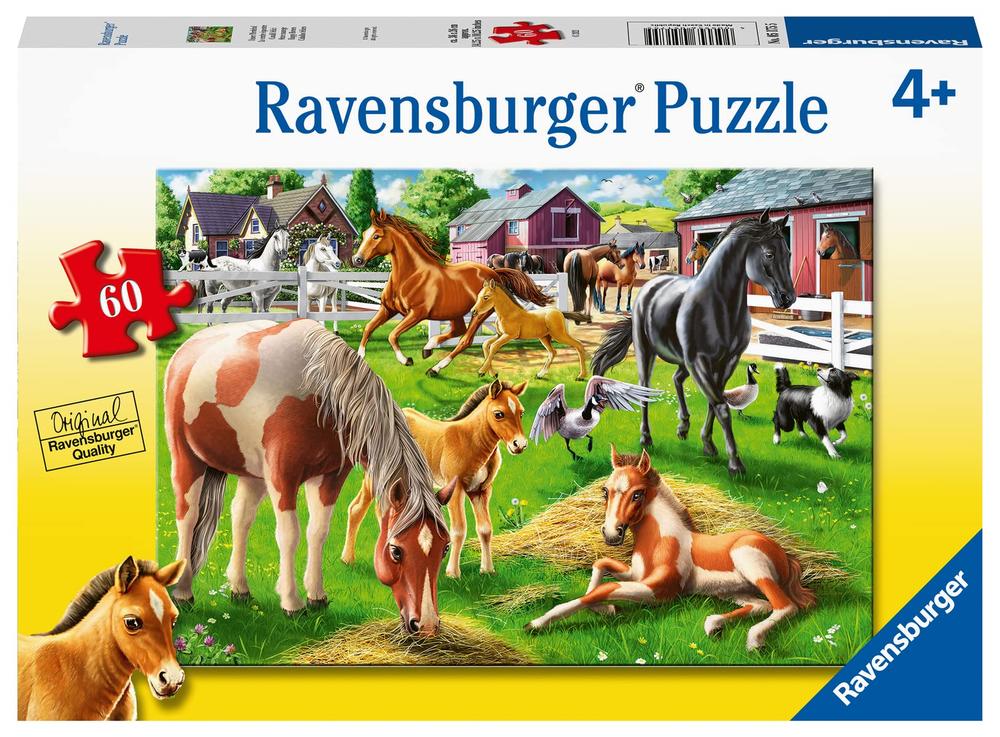 Happy Horses - 60 Pc Puzzle