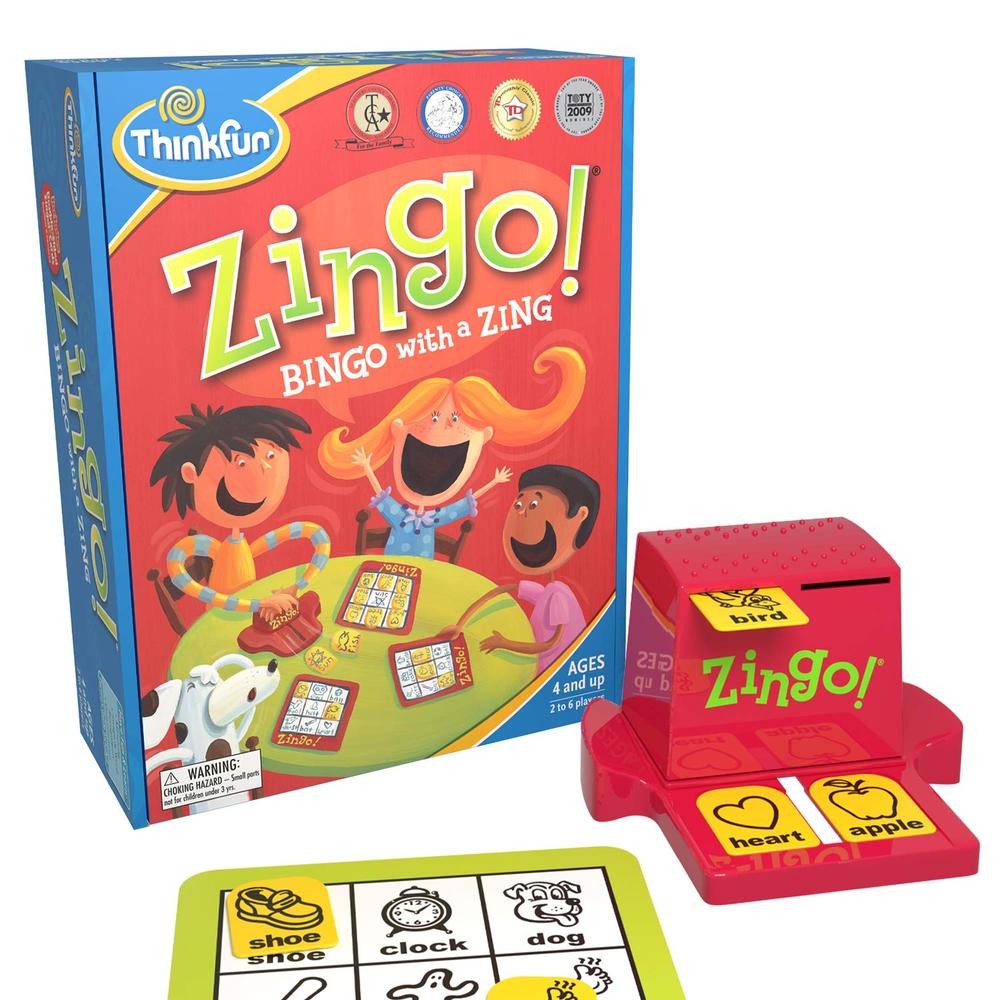 Zingo! Bingo with a Zing Family Board Game