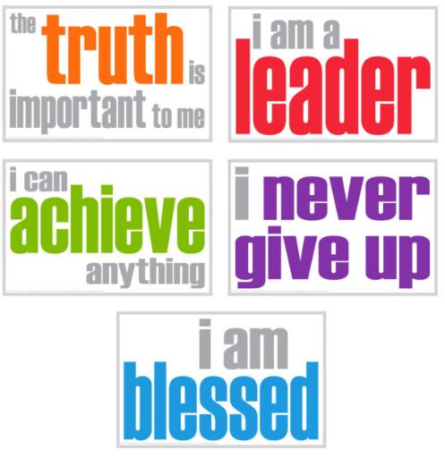 Encouragement Posters - Pack of 5