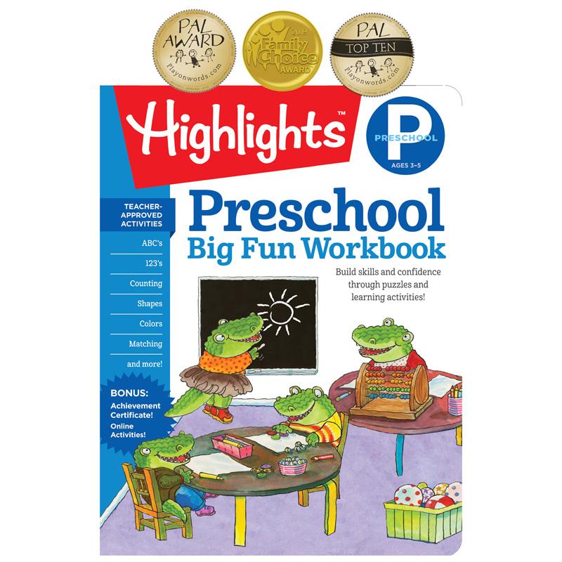 Big Fun Workbook Preschool