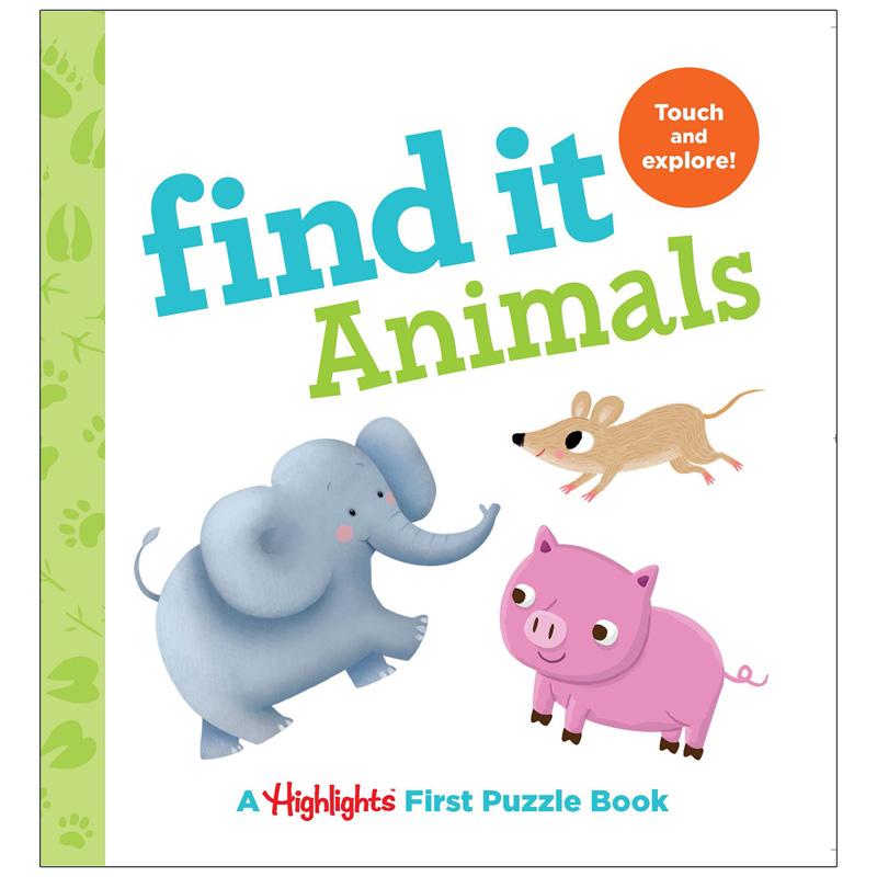 Find It Animals:  Baby`s First Puzzle Board Book