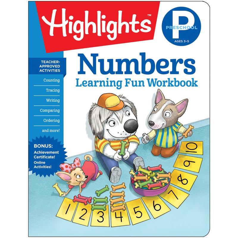 Highlights: Numbers Learning Fun Workbook Pk