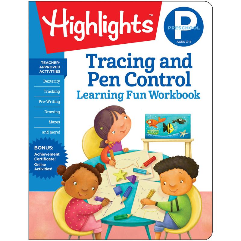 Highlights: Preschool Tracing And Pen Control