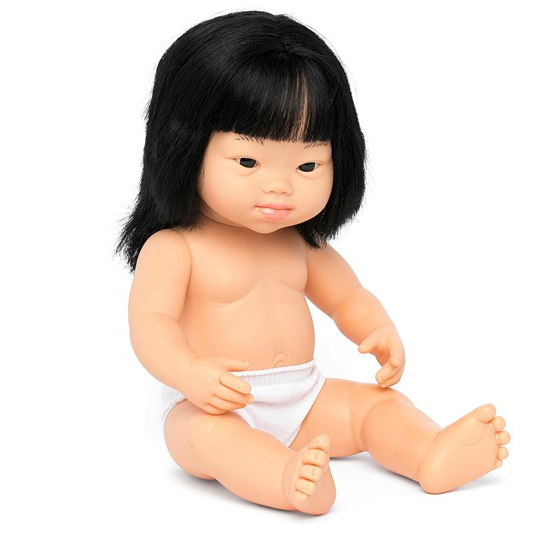 Asian Girl Doll with Down Syndrome