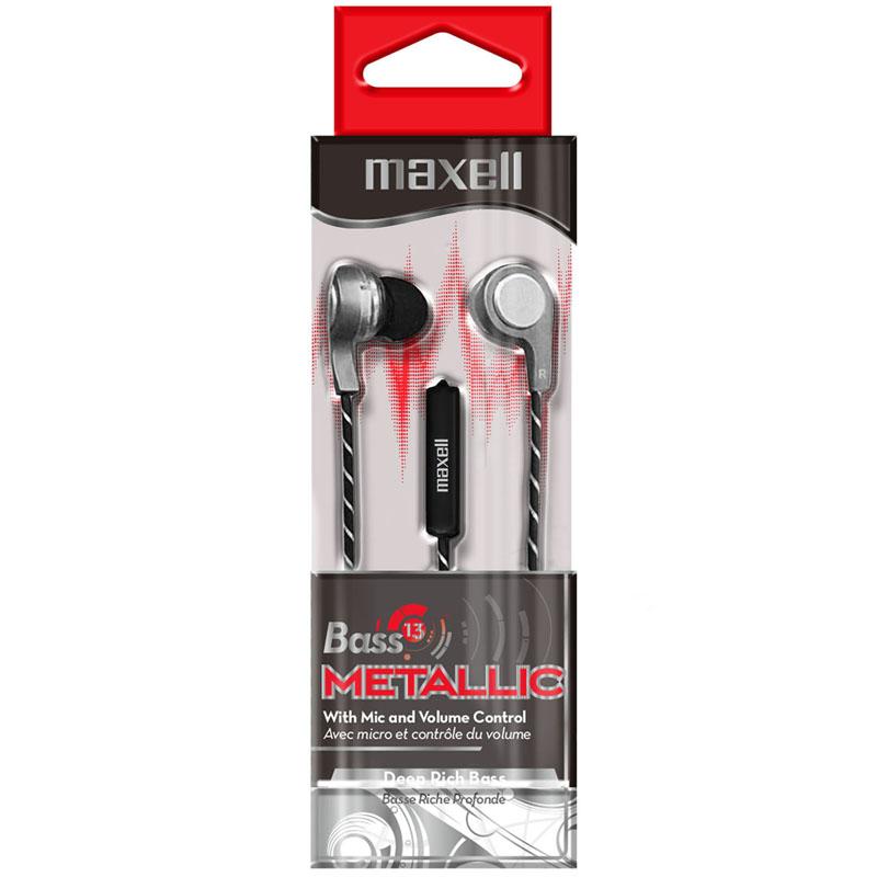 Bass13 Metallic Earbuds With Mic +