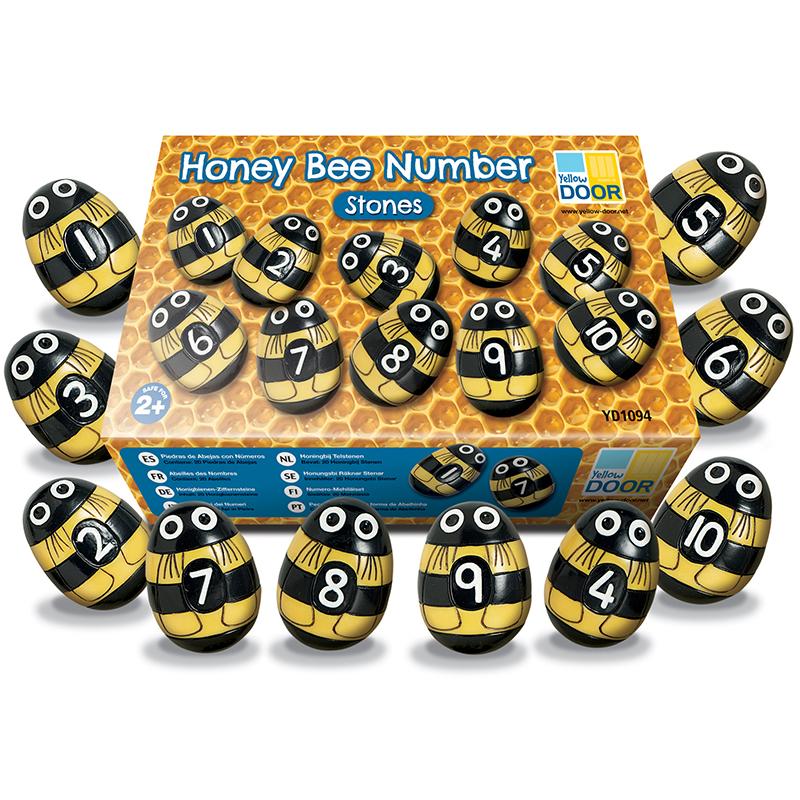  Honey Bee Number Stones