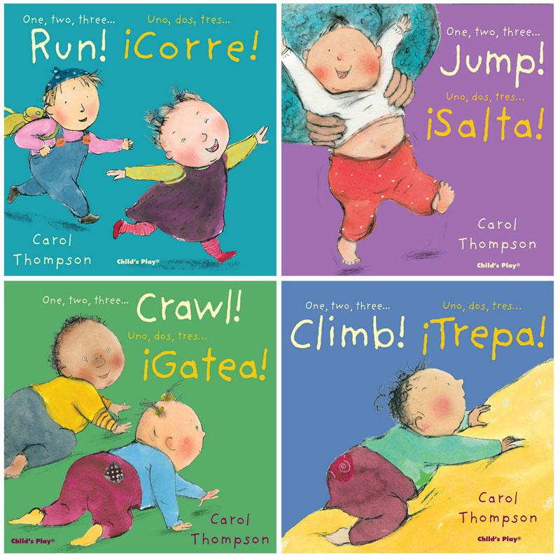 Bilingual Little Movers 4 Books