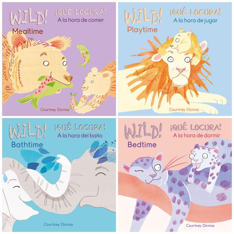 Bilingual Wild 4 Books