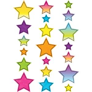 Brights 4ever Star Accents - Assorted Sizes