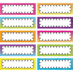 Brights 4ever Labels Magnetic Accents (20 Pcs: 10 Colors)