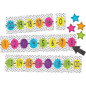 Brights 4ever Number Line (-20 To 120) Bulletin Board
