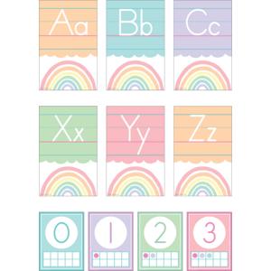 Pastel Pop Alphabet Bulletin Board
