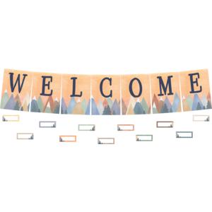 Moving Mountains Welcome Bulletin Board