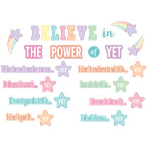 Pastel Pop Believe In The Power Of Yet Mini Bulletin Board