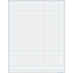 Graphing Grid 1-1/2 Inch Squares Write-on/wipe-off Chart
