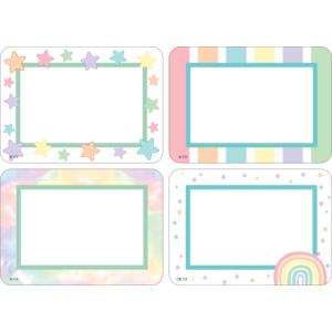 Pastel Pop Name Tags/labels - Multi-pack