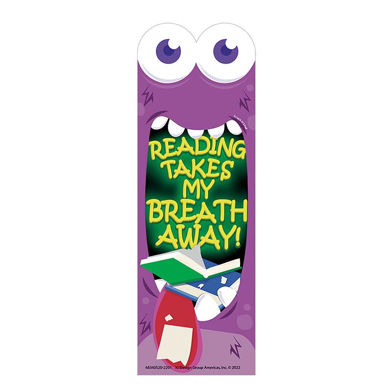 Monster Breath Scented Bookmark