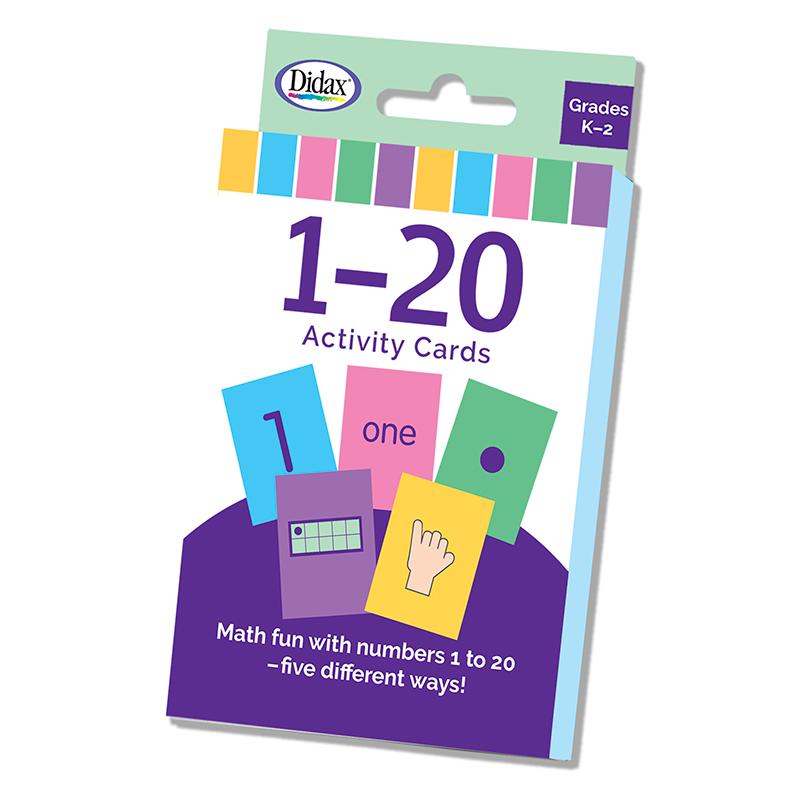  1- 20 Activity Cards