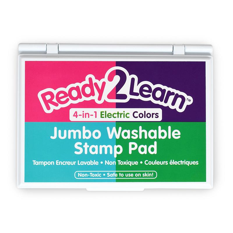 Jumbo Washable Stamp Pad 4 Colors