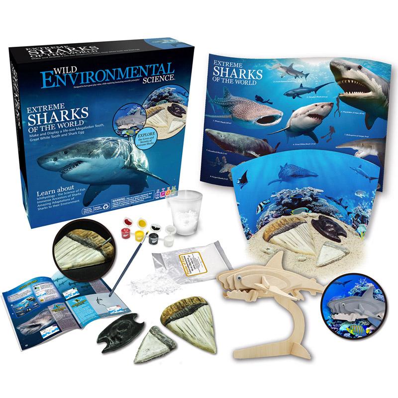  Extreme Sharks Of The World Kit