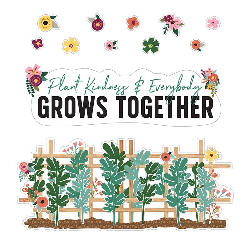 Plant Kindness + Everybody Grows Together Bulletin Board Set