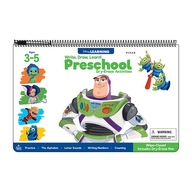 Write, Draw, Learn! Preschool Dry-erase Activities