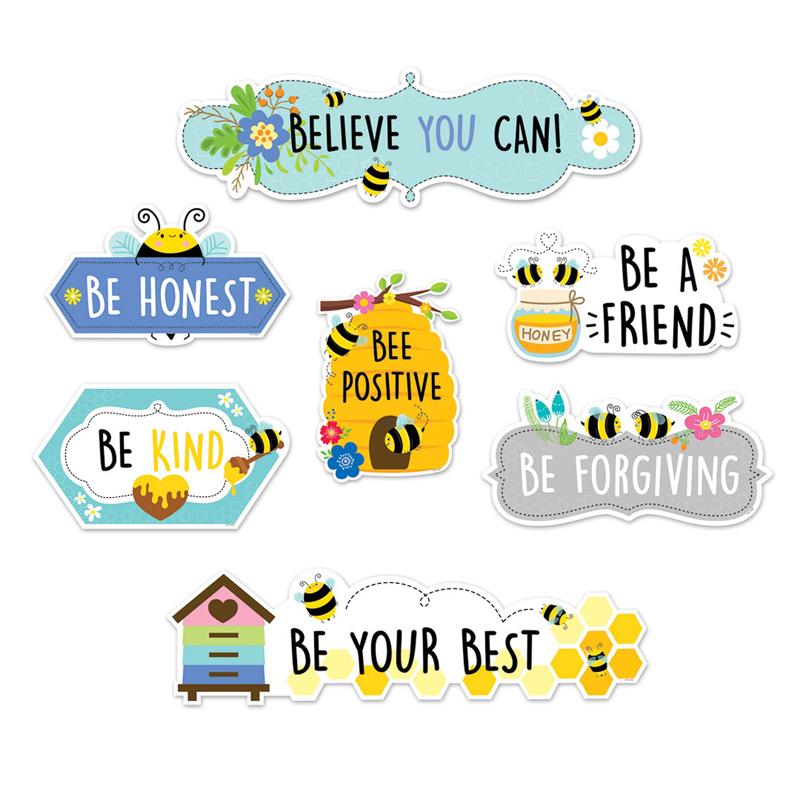  Busy Bees Bee Positive Mini Bulletin Board
