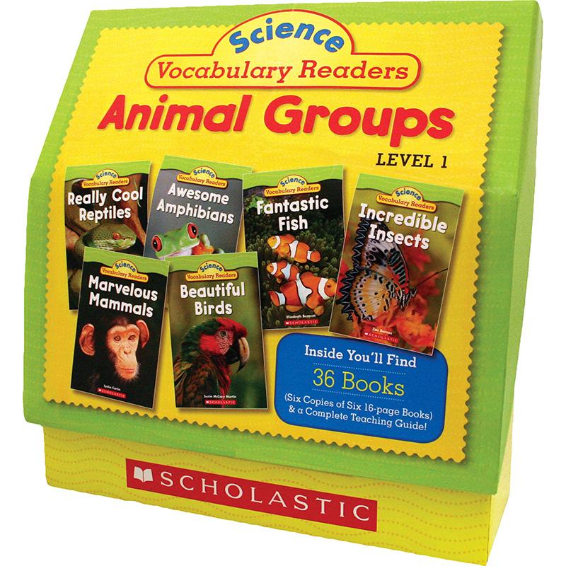 Science Vocabulary Readers: Animal Groups, Classpack