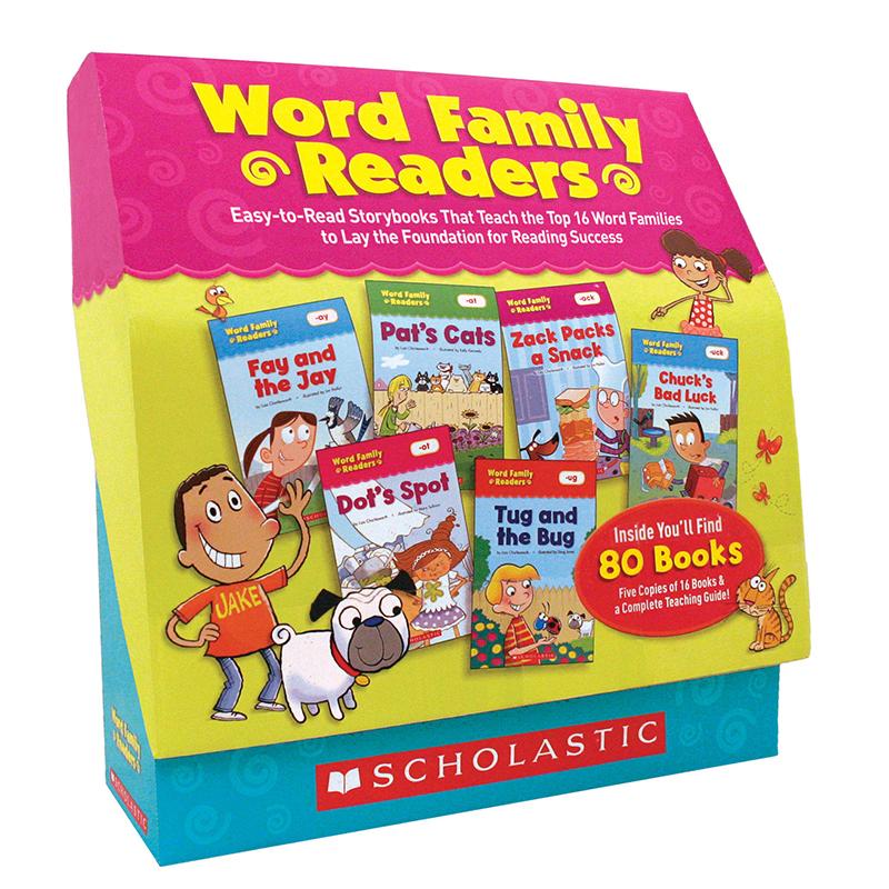 Word Family Readers Set Gr. K-2 (16 Titles)