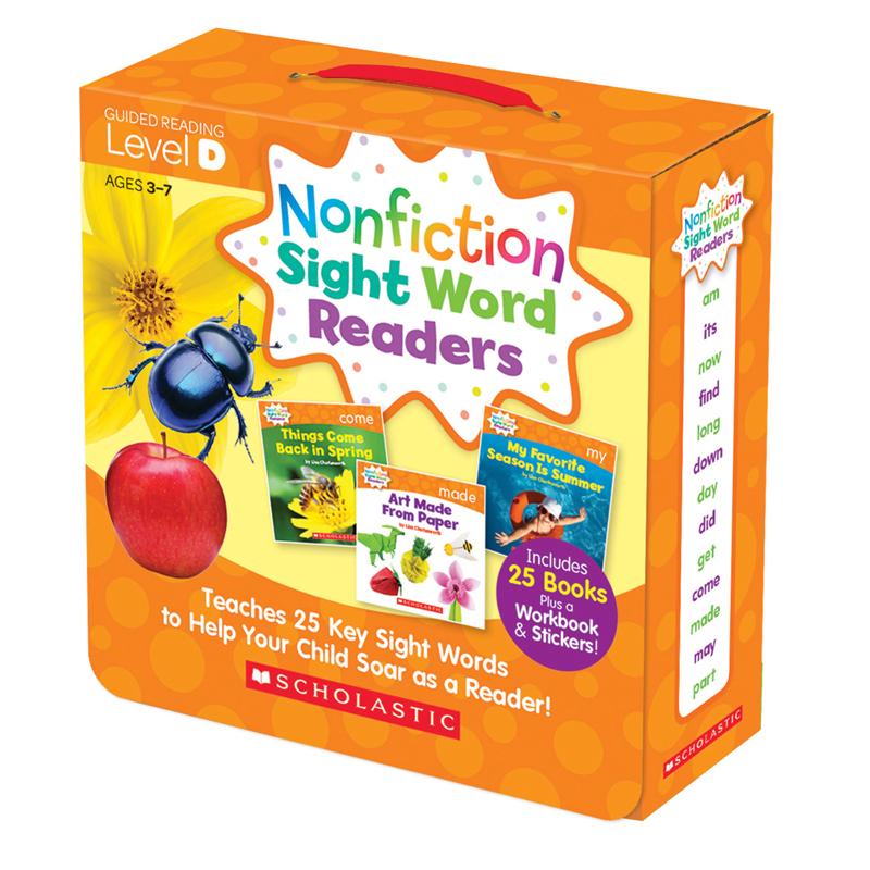 Nonfiction Sight Word Readers: Level D
