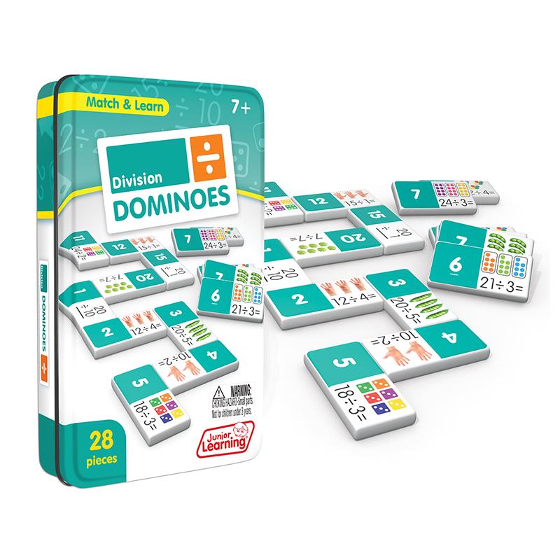 Division Match & Learn Dominoes