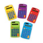Rainbow Calculators 10 pack, Assorted
