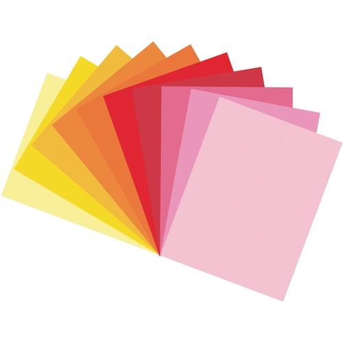 Tru-Ray Construction Paper Warm Colors Assortment, 9