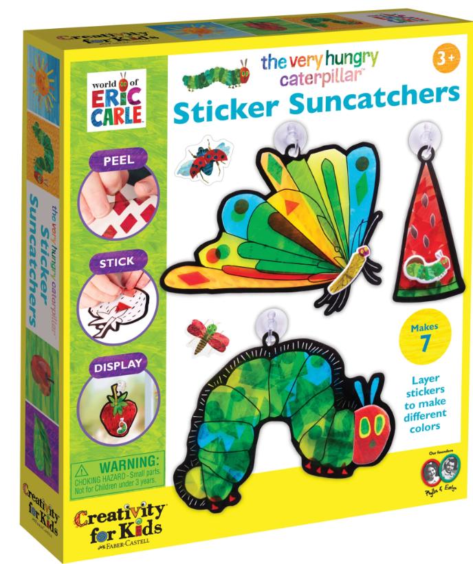  The Very Hungry Caterpillar Sticker Suncatcher