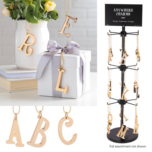 Initially Yours Gold Monogram Charms