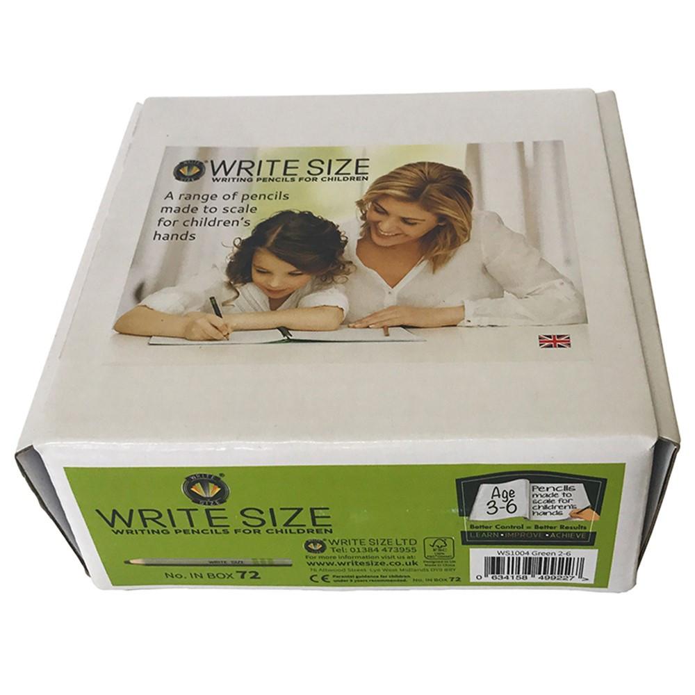  WRITE SIZE 4IN PENCILS 72 COUNT BOX