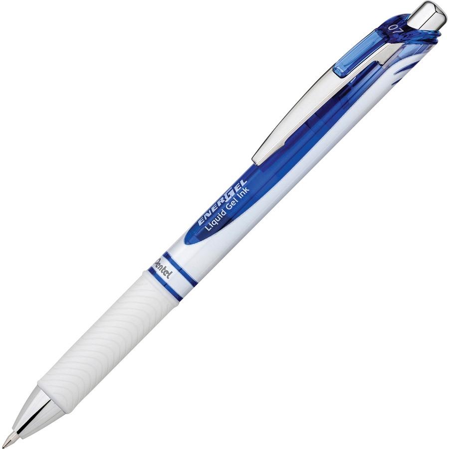 Pentel EnerGel Pearl Retractable Liquid Gel Pen Blue