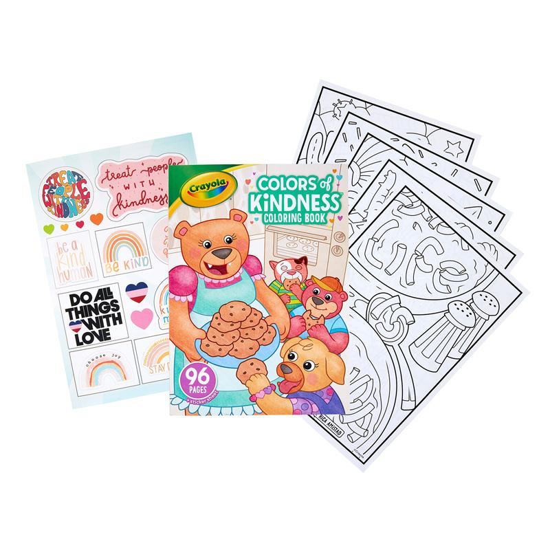 Crayola 96pg Coloring Book, Colors Of Kindness