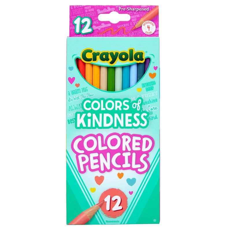Crayola 12ct Colors Of Kindness Colored Pencils